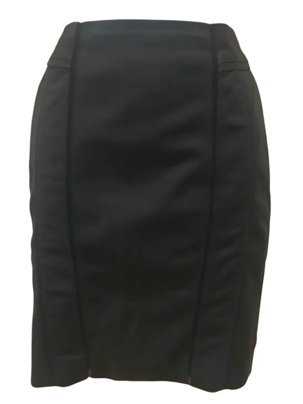 White House Black Market Perfect Form Black Pencil Skirt Size 00